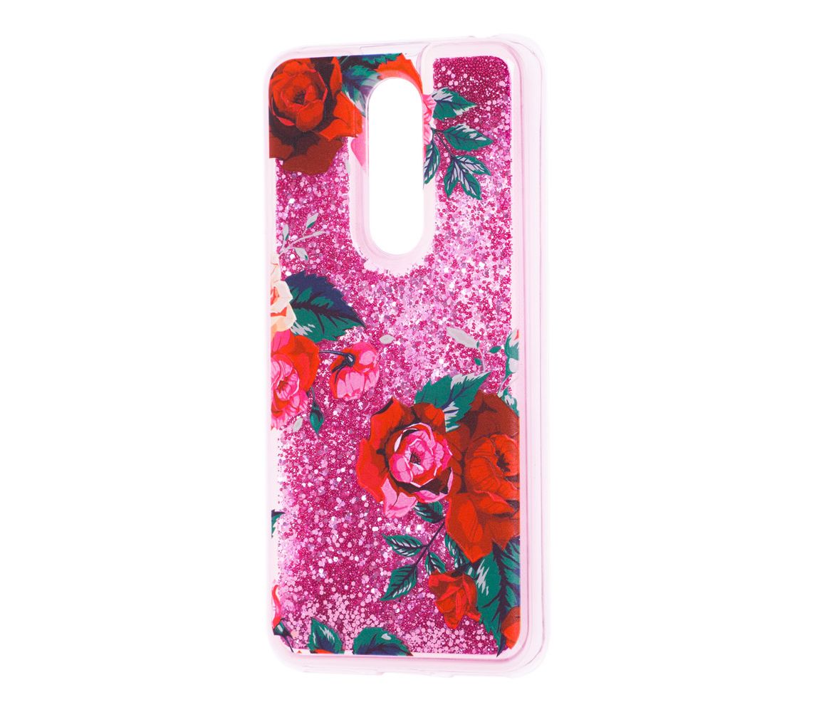 Накладка Lovely Stream для Meizu M8 Note (M822) (red rose)-0